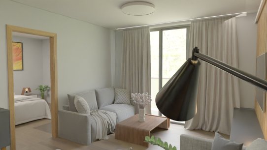 01-Obývací pokoj vizualizace