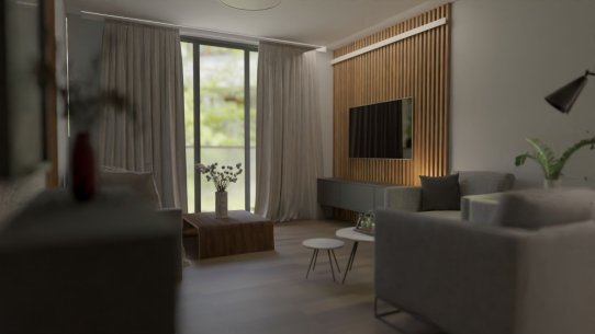 03-Obývací pokoj vizualizace