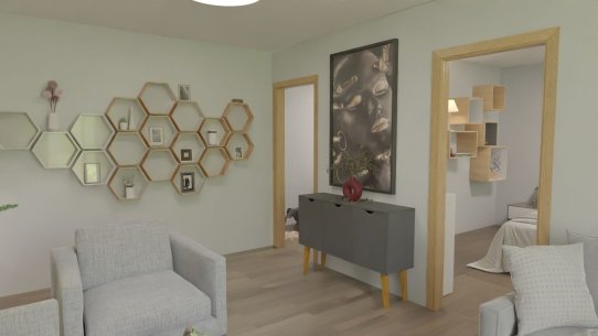 02-Obývací pokoj vizualizace